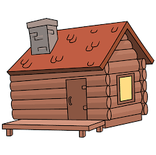 How To Draw A Log Cabin Really Easy