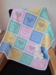 Crochet Baby Blanket Pattern Patchwork