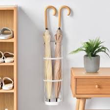 Pebble Mop Broom Wall Holder