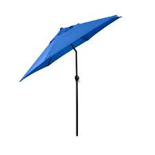 Steel Market Push Tilt Patio Umbrella