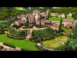 Big Italian Family Vineyard The Sims