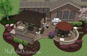 Diy Patio Plan With Seating Wall