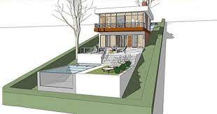 Sloping Lot House Plan