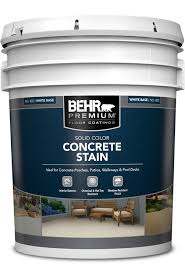 Solid Color Concrete Stain Behr
