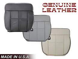 Driver Side Bottom Leather Seat Cover