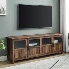 Reclaimed Barnwood Wood Tv Stand