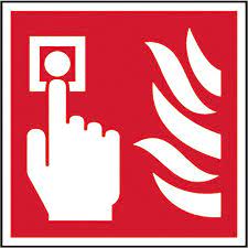 Fire Safety Sign Fire Alarm Point