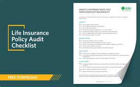 Life Events Checklist Ash Brokerage