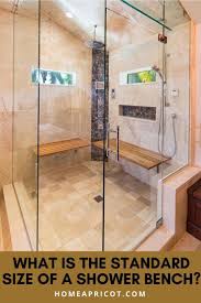 What Is The Standard Size Of A Shower Bench