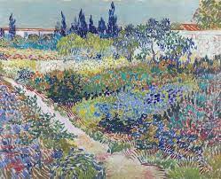 Vincent Van Gogh Garden At Arles On