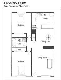 House Floor Plans Two Bedroom Floor Plan