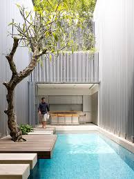 Amazing Courtyard Design With Swimming