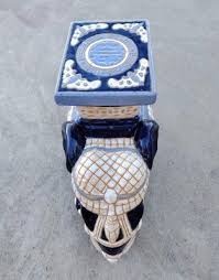 Ceramic Garden Stool Or Plant Stand