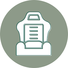 Car Icon Seat Icon Comfort Icon