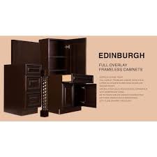 Lifeart Cabinetry Edinburgh Espresso
