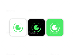 Modern Monogram Logo App Icon