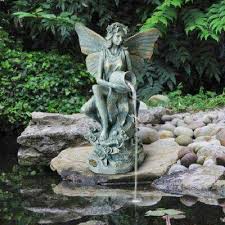Fairy Garden Ornaments Pond Spitters