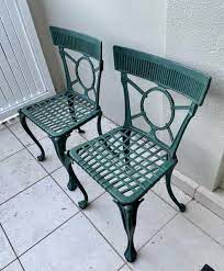 Cast Iron Outdoor Garden Chairs