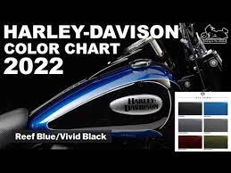 2022 Harley Davidson Model Lineup Color