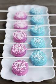 Pink Blue Baby Shower Oreo Pops