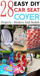 28 Diy Car Seat Cover Projects Modern
