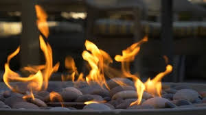 Fire Pit Stock Footage Royalty