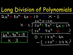 Long Division With Polynomials The