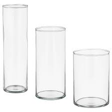 Cylinder Vase Clear Glass Vases Glass