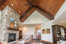 beautiful cedar ceiling and beams