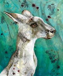 Kangaroo Fine Art Print Australian