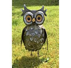 Owl Ornament Bird Garden Decor