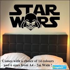 Large Starwars Bedroom Wall Sticker Art