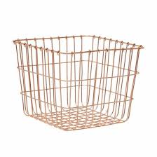 Vertex Square Wire Basket 25x25x20cm