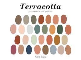 Terracotta Procreate Color Palette