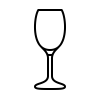 White Wine Glass Icons Free Svg Png