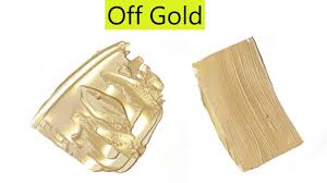 Off Gold Color How To Make Off Gold