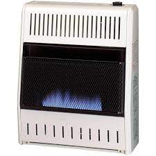 Procom Heating Natural Gas Vent Less Blue Flame Heater With Base Feet 20 000btu T Stat Control Model Mn200tba B Size 20 000 Btu