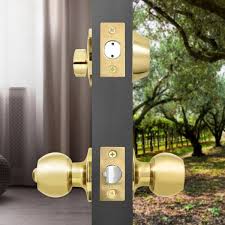 Premier Lock Solid Brass Entry Door