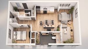The Floor Plan Of A House For In