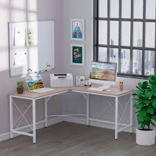Homcom L Shaped Desk 59 X 59
