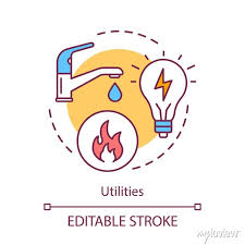 Household Utilities Concept Icon