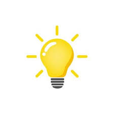 Vector Bulb Idea Bulb Clipart