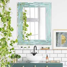 Sea Glass Wall Bathroom Vanity Mirror