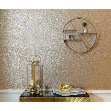 Arthouse Sequin Sparkle Gold Fabric