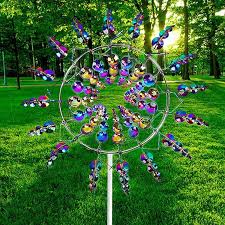 Colorful Outdoor Metal Wind Spinner