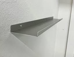 Simple Custom Shelf With Lip Stainless