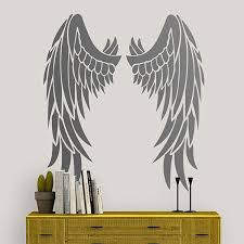 Wall Sticker Angel Wings Muraldecal Com