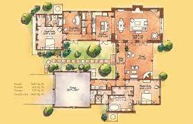 Courtyard House Plans Colonial House