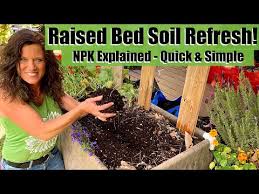 How To Refresh Soil In Raised Beds