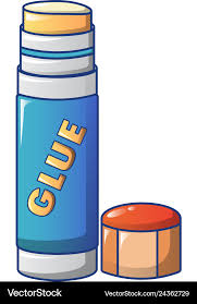 Glue Stick Icon Cartoon Style Royalty